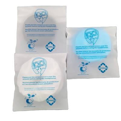 50pc Beyaz Tek kullanımlık kulaklık kulaklıkları hafif Eco dostu kir ve tozdan koruma