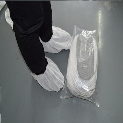 Tek Kullanımlık Noktalı Taban Kaymaz Non Woven Ayakkabı Kılıfı PP