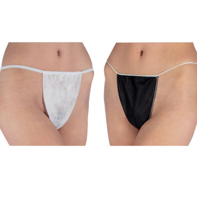 Sprey Bronzlaşma için Dokuma Olmayan Tek Kullanımlık İç Bikini Külot G String