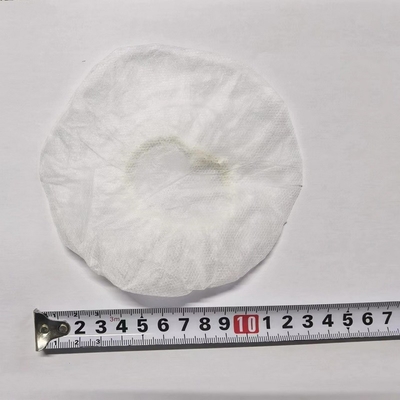 100 Paket Su geçirmez Beyaz Tek kullanımlık Noktalı Sol Kayma Karşıtı Ayakkabı Kapağı Kayma Karşıtı Alt