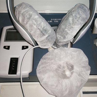 50pcs/bag Headphone için kapak Tek kullanımlık kulaklık kapak Dikişsiz kumaş