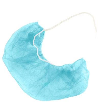 Tek kullanımlık sakal kapağı PP dokunulmamış 45x20cm 100 adet Paket