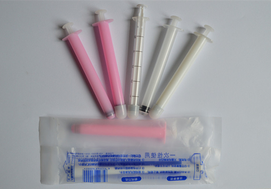 Silindrik Sterilize Tek kullanımlık Vajinal Uygulayıcı Yumuşak yüzey