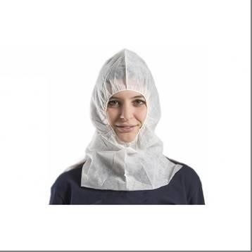 PP Non Woven Hood Head Cover Caps Balaclava Snood Caps 19&quot; 21&quot; 24&quot;