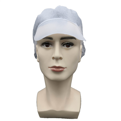 Snood ile Sigara Dokuma Tek Kullanımlık Beyaz Doruğa Cap Başörtüsü