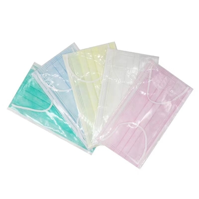 3 Katlı Non Woven Yüz Maskesi Tek Kullanımlık 17.5x9.5cm