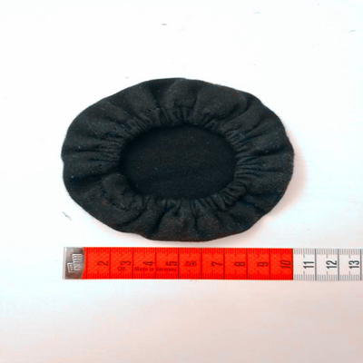 Havayolları Tek Kullanımlık Kulaklık Kapağı Siyah 30 ila 60gram PP Dokuma Olmayan